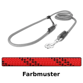 EASYLONG Hundeleine - L - 4m - rot rally